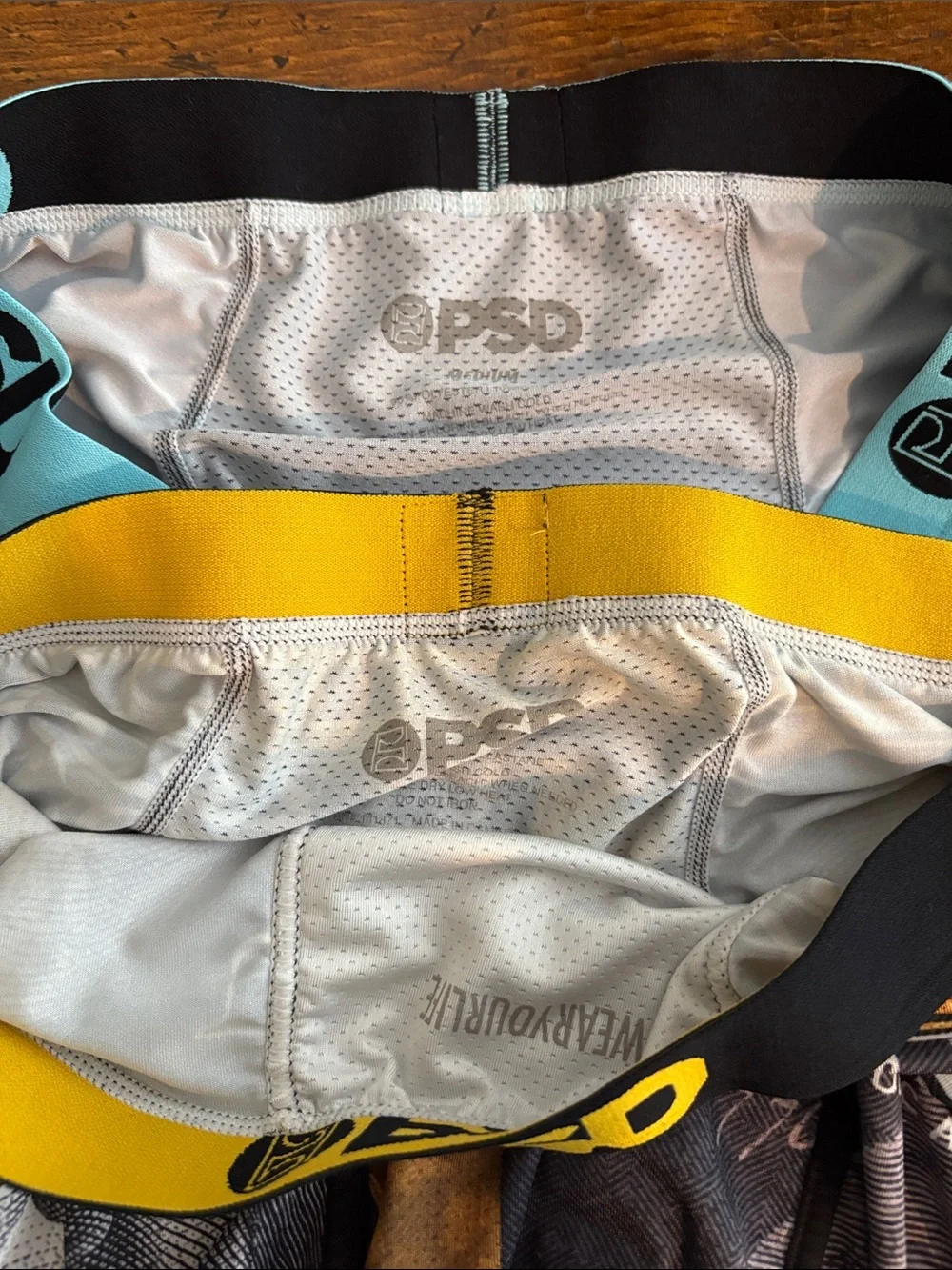 PSD Men's Graphic Boxer Briefs - bundle of 2